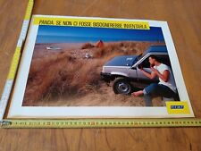 +p manifesto pubblicità originale Fiat Panda 1000 4x4