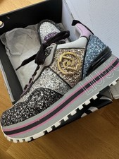 Sneakers Liu Jo taglia 38 logo cristallo scritta donna