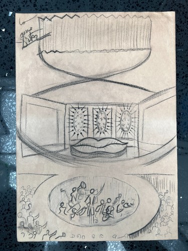 Salvador dalì disegno - dalì, su