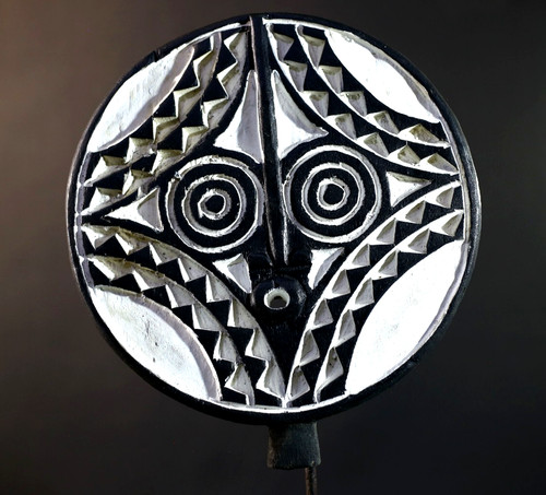 Maschera africana bwa - africana, disco