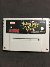 ADDAMS FAMILY VALUES SUPER NINTENDO SNES PAL UKV USATO SOLO CASSETTA