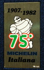 Pneumatici MICHELIN Italia 75° anniversario 1982 rara medaglia argento