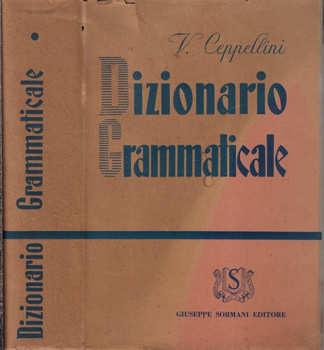 Dizionario grammaticale - .,