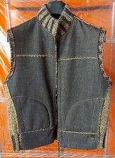 GILET SEVRES JEANS/50%LANA TG L UOMO COL. BLU/BEIGE