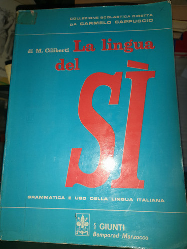Libro lingua del - lingua,
