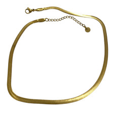 Collana Donna Acciaio Dorato