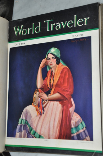 World traveler magazine 1928 - world,