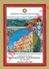 Accademia Italiana della Cucina -  L'evoluzione della ristorazione alberghiera