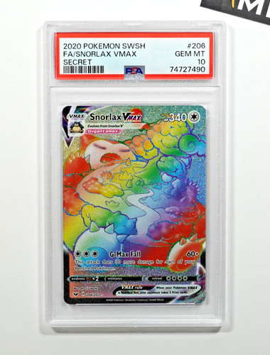 Pokemon psa snorlax vmax - pokemon, 10