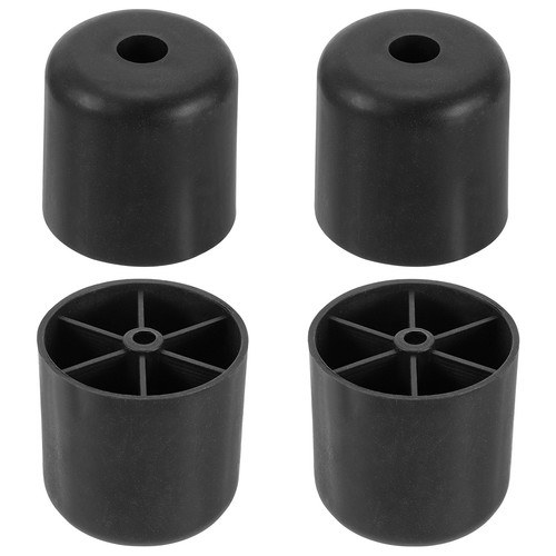 4pcs round plastic foot - round,