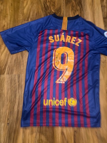 Maglia home barcellona firmata - home,