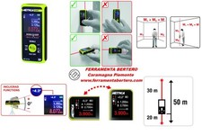 METRICA MLDI50 MISURATORE LASER DOUBLE INCLIGRAD 50 METRI