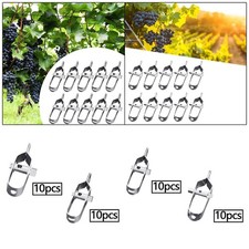 Kit di connettori robusti per recinzione elettrica da 10 pezzi per