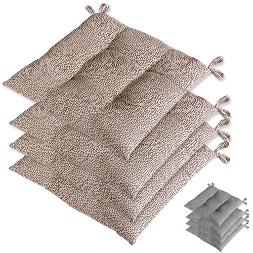 Set cuscini sedia - 4, cotone