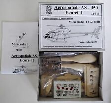 Hélicoptère AS-350 Ecureuil I Maquette à construire 1/72eme Miku Ref 72049
