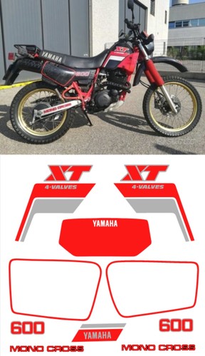 Kit adesivi yamaha 600 43f - xt,