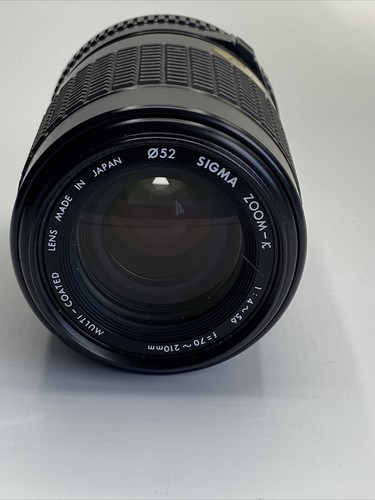 Sigma zoom 210 - 70-210, mm