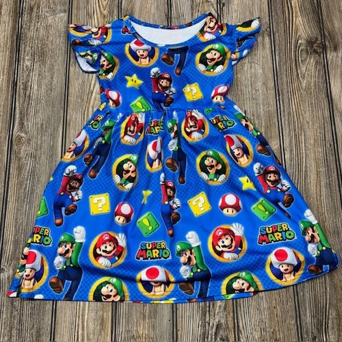 Vestito manica corta - manica, stampa