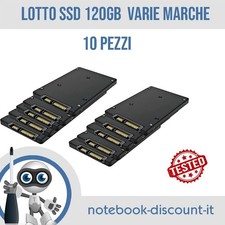 Lotto 10 pezzi di SSD 120Gb