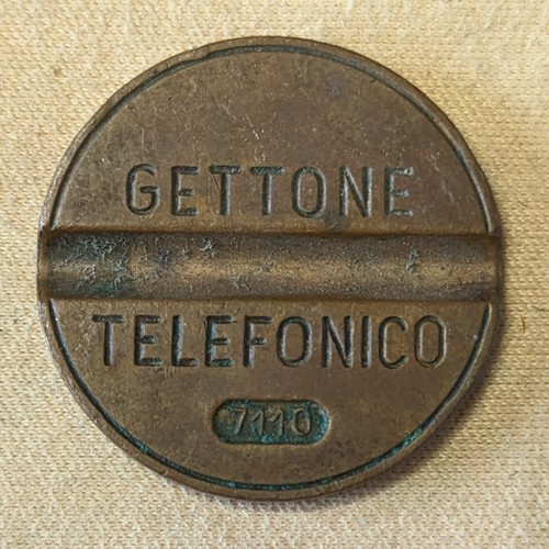 Gettone telefonico 7110 senza - 7110,