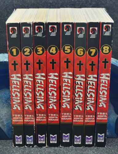 Hellsing volumi manga - volumi, 1-8
