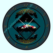 Orologio da parete " Biliardo