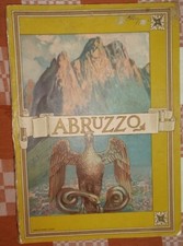 1910-ABRUZZO-GUIDE ILLUSTRATE-STORIA LOCALE ABRUZZESE-FOTOGRAFIE-FERROVIE-T.C.I.