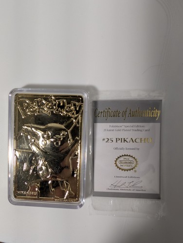 Pokemon pikachu trading card - trading,