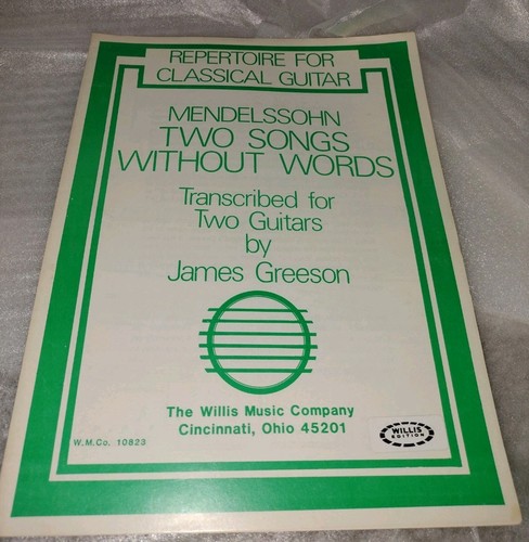 Mendelssohn due canzoni senza