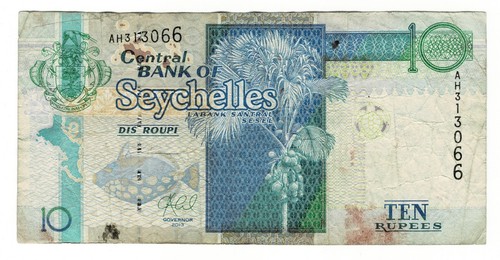 Banconota seychelles rupie - seychelles,