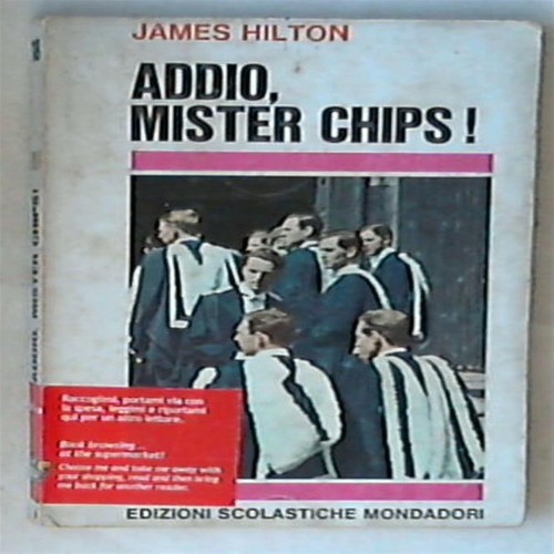 James hilton addio mister - hilton,