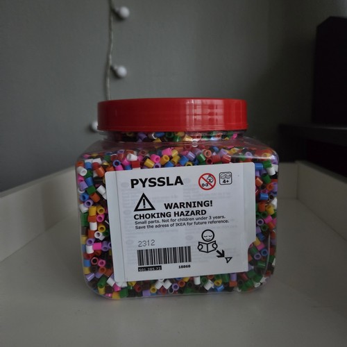 Perline artigianali arcobaleno