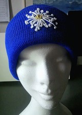 Berretto Blu Elettrico con