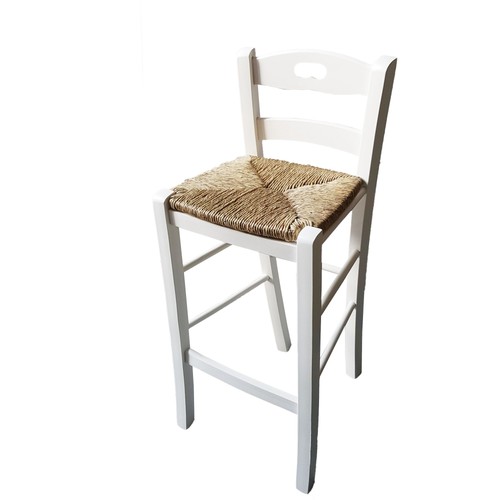 Sgabello snack seduta paglia