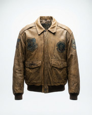 Vintage Mens Leather Jacket