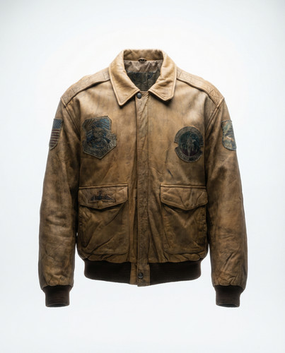 Giacca vintage pelle uomo - in,
