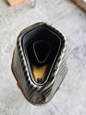 Terminale Moto e Scooter elaborazione tuning fibra di carbonio 47cm