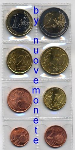 Cipro onete euro - dal, 2008