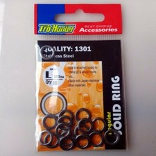 PRO-HUNTER SOLID RING IN ACCIAIO 3 MISURE PESCA VERTICAL JIGGING LIGHT JIG SLOW