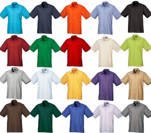 Camicia uomo manica corta top
