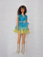 Barbie vintage TNT bruna e blu