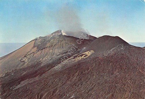Cartolina etna cratere - cartolina,