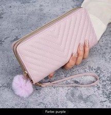 Portafoglio donna clutch con