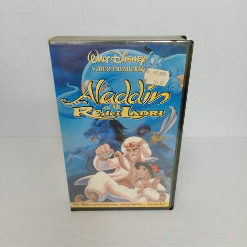 Vhs sigillata aladdin e - vhs,