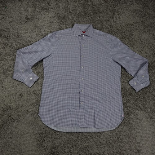 Isaia napoli shirt mens - shirt, 17.5