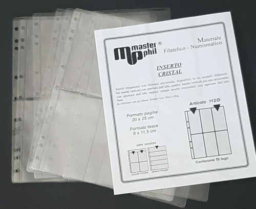 Pagine inserti 6 tasche - pagine,