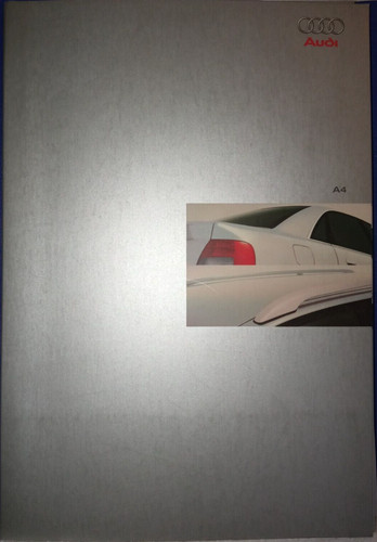 Depliant brochure audi - audi, a4