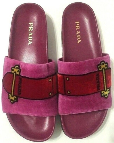 Sandali prada slides - prada, slip