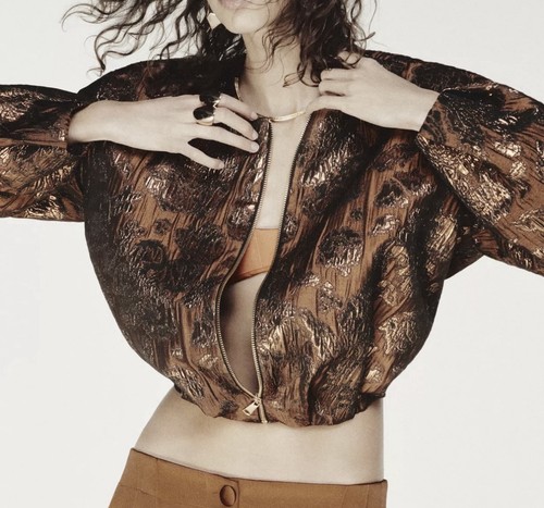 Zara giacca bomber jacquard - giacca,