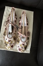 BALLERINE A RETE RICAMATE